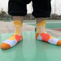 No MOQ Free design OEM personalized fashion crew bamboo cotton dress sock men custom logo socks