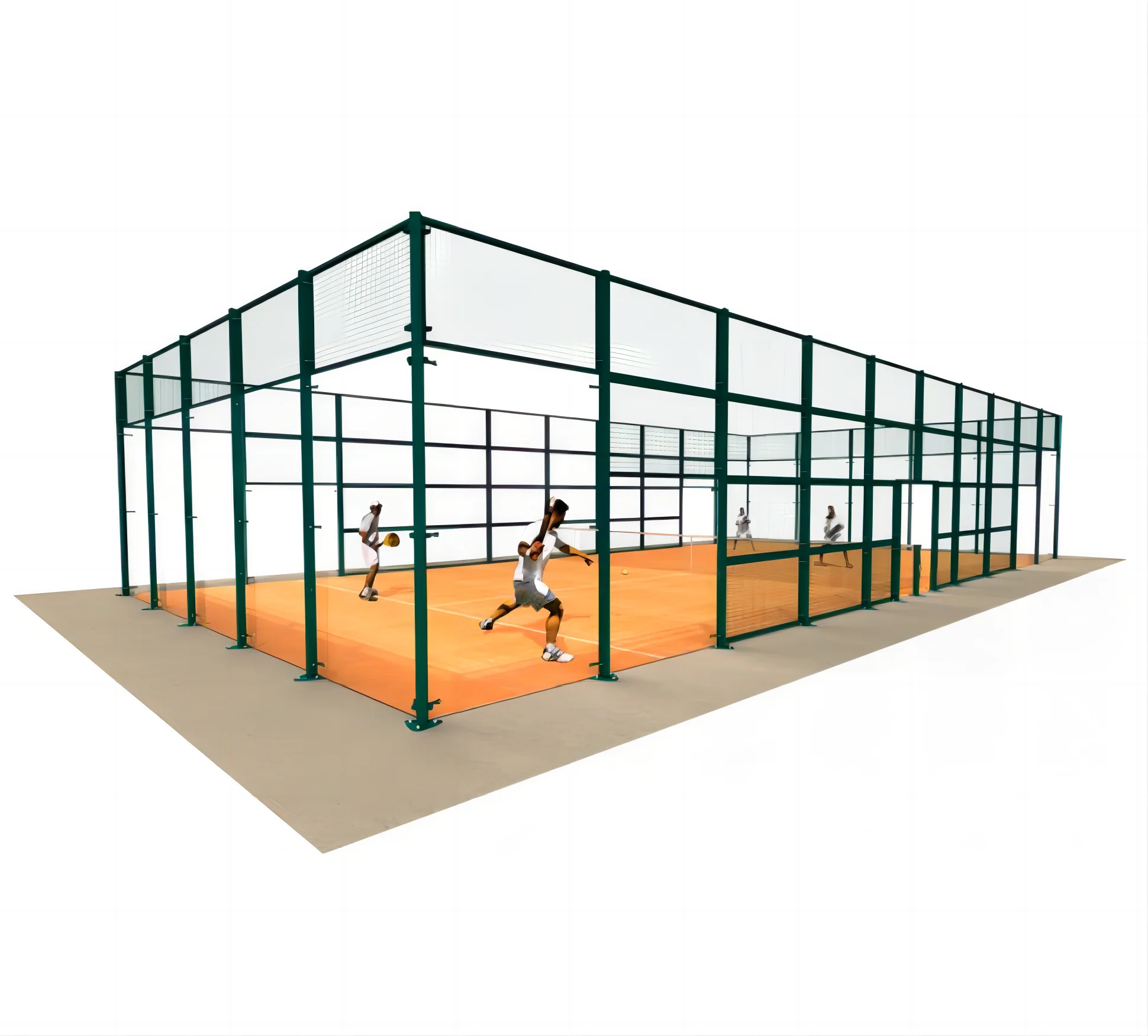 Faither factory Supply all 4 meters high Padle Play The Padel Tennis In The Best Padel Tennis Court