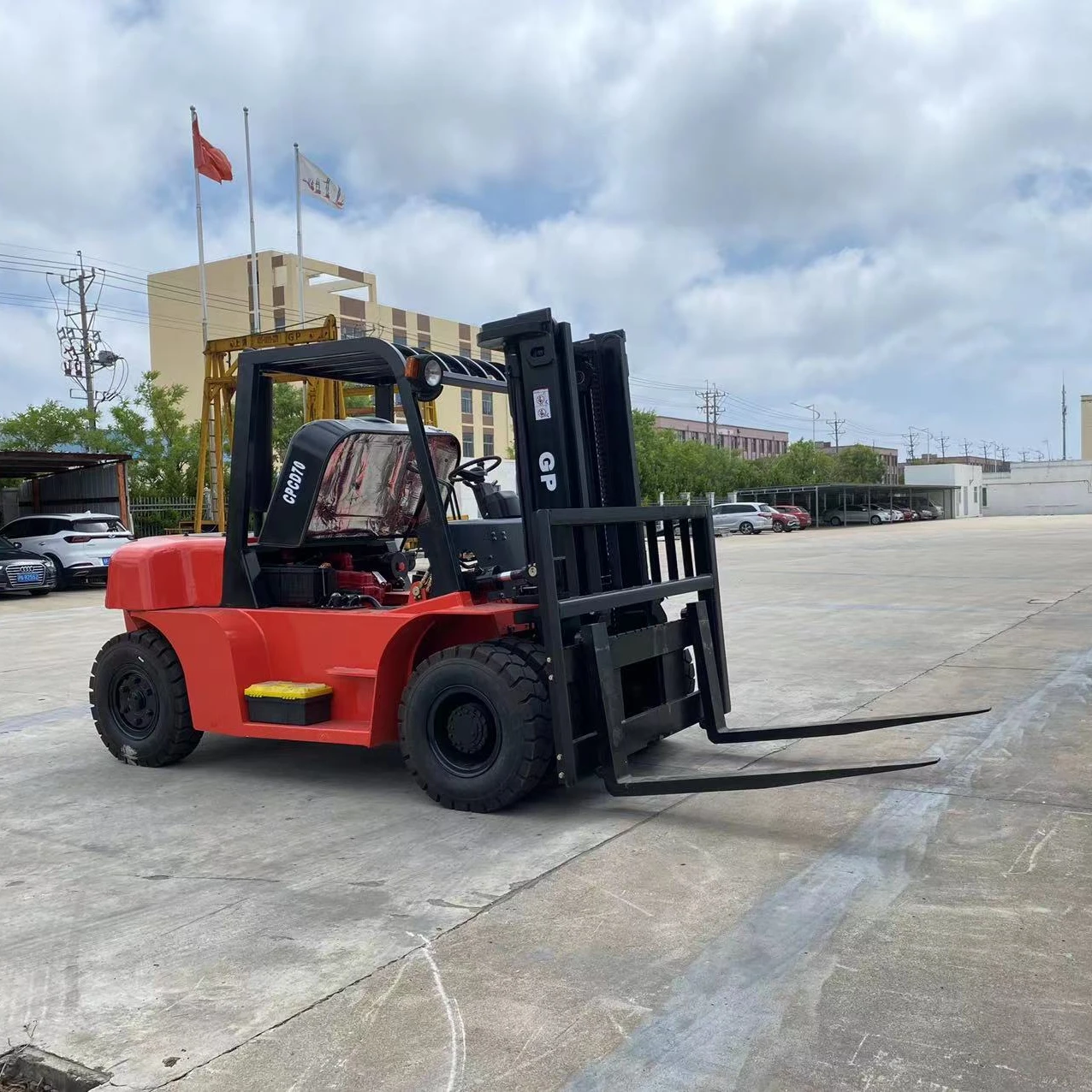 Diesel Safer Forklifts 6t 7t 8t 10t 12t Diesel Forklifts