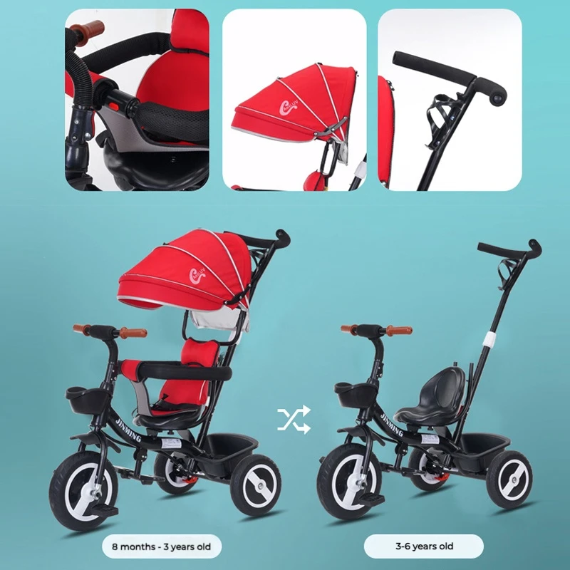 Kids Trike Children Triciclo Baby Stroller Tricycle Baby Tricycle With Push Handle