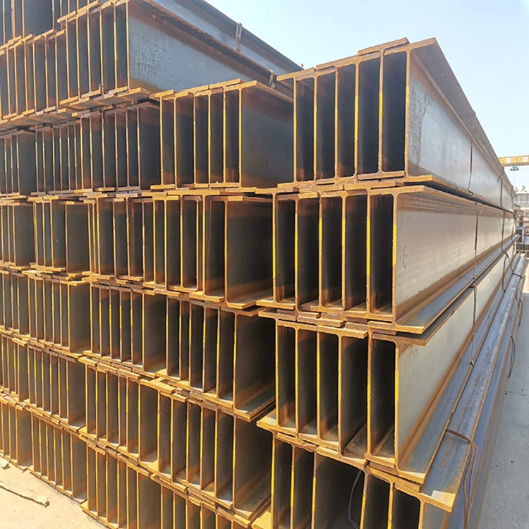 High frequency welding of H-beam