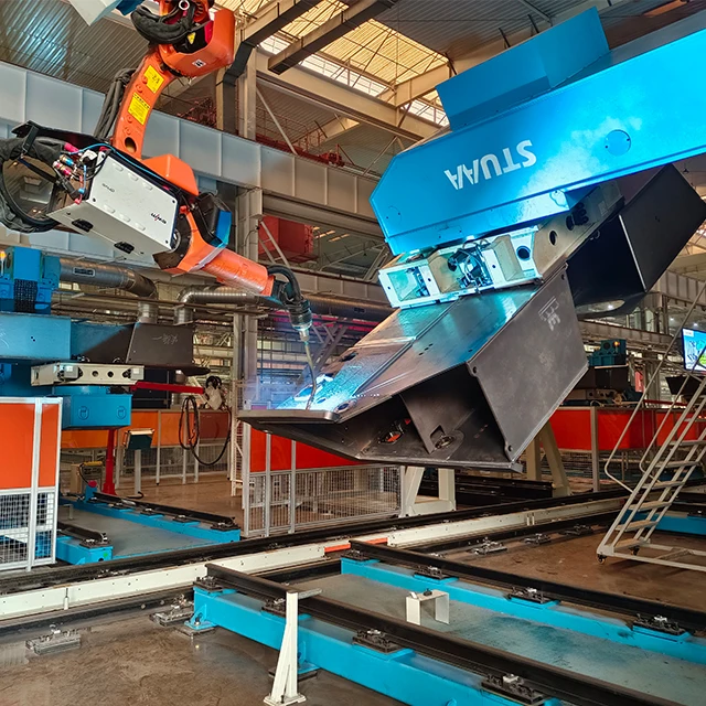 High frequency induction welding robot welder station mig systems welding robot tracking system