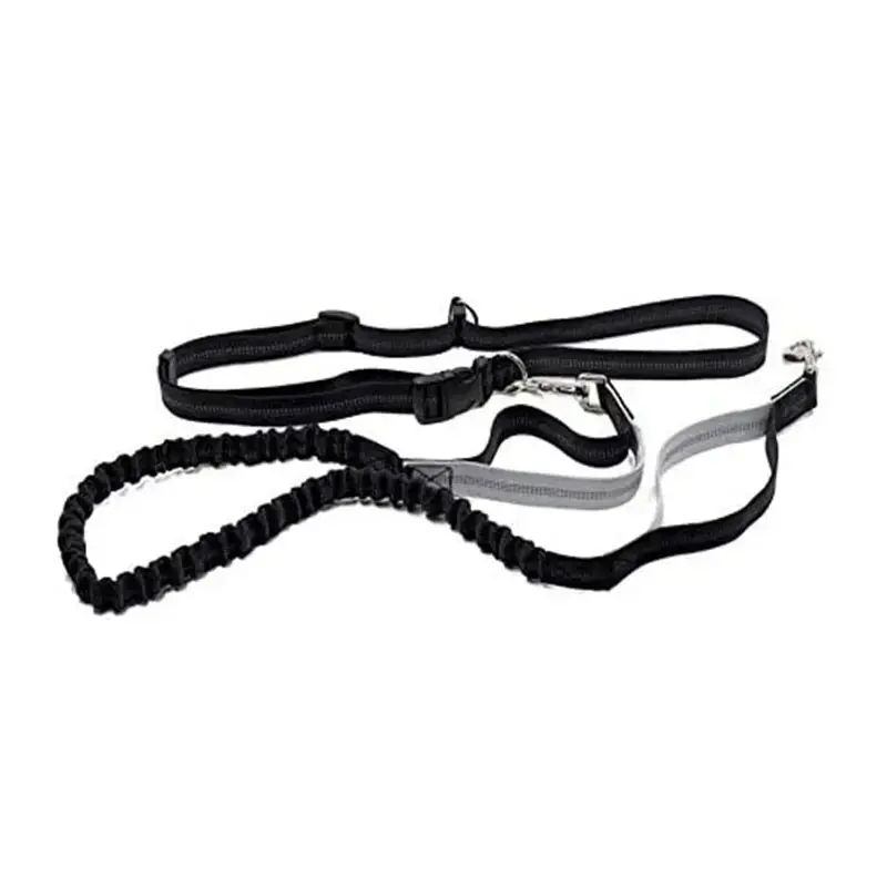 Hot selling adjustable hands-free dog belt for running, cycling, climbing reflective dog lead rope