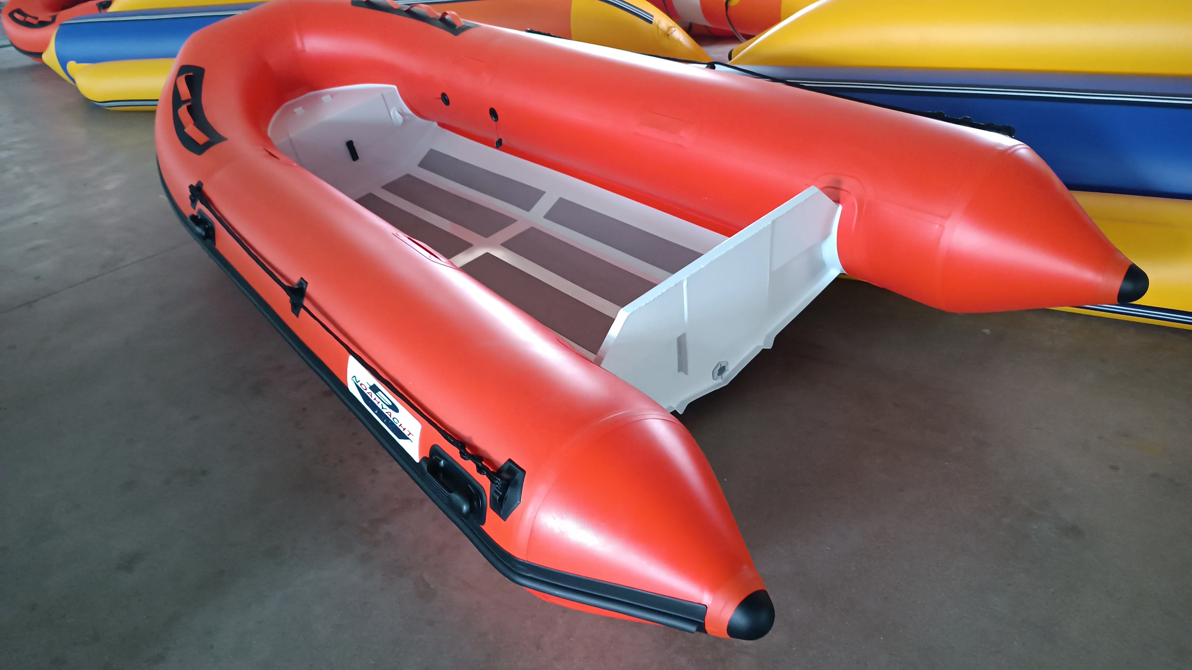 aluminum rigid hull inflatable rib boat hypalon dinghy