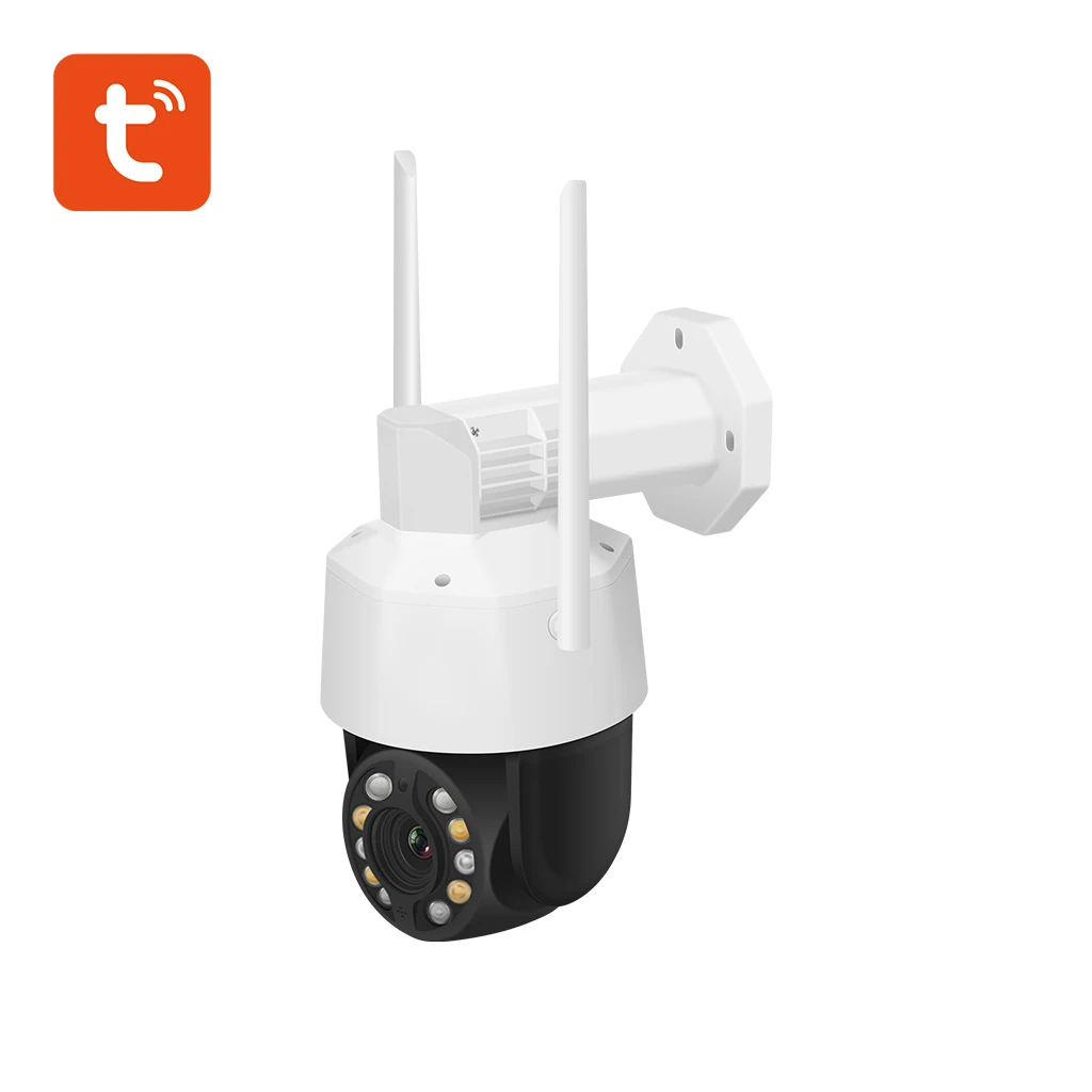 Wifi PTZ Camera New 2022 Tuya Smart Outdoor Wireless Security CCTV PTZ Camera 5MP 20x Zoom IP Network Camera