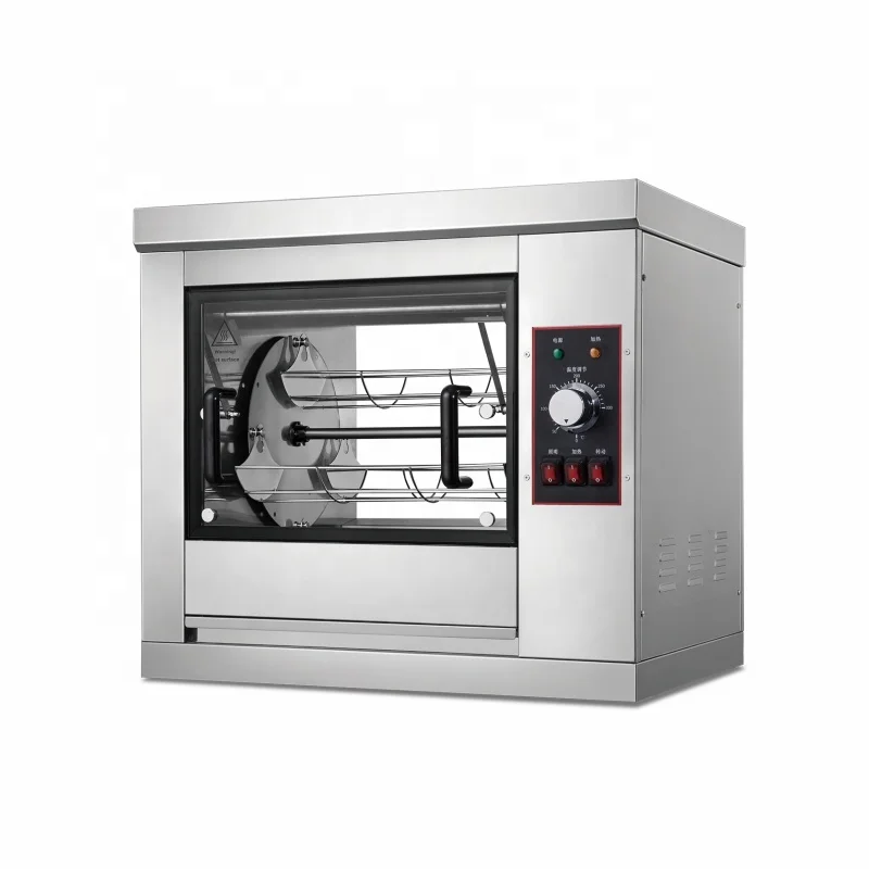 Commercial Roast Chicken Rotisserie Oven Electric Chicken Roaster Machine Stainless Steel Rotisserie Chicken Oven For Sale