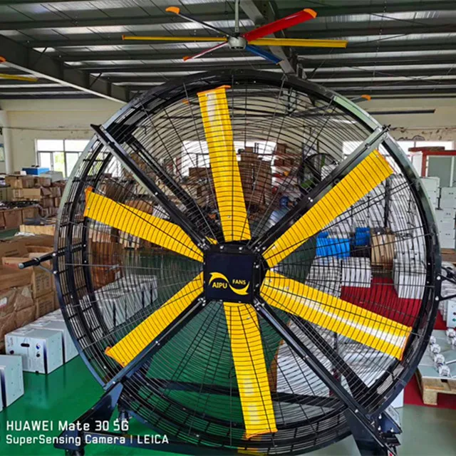 2 м большой размер складской портативный большой стенд DC вентиляторы