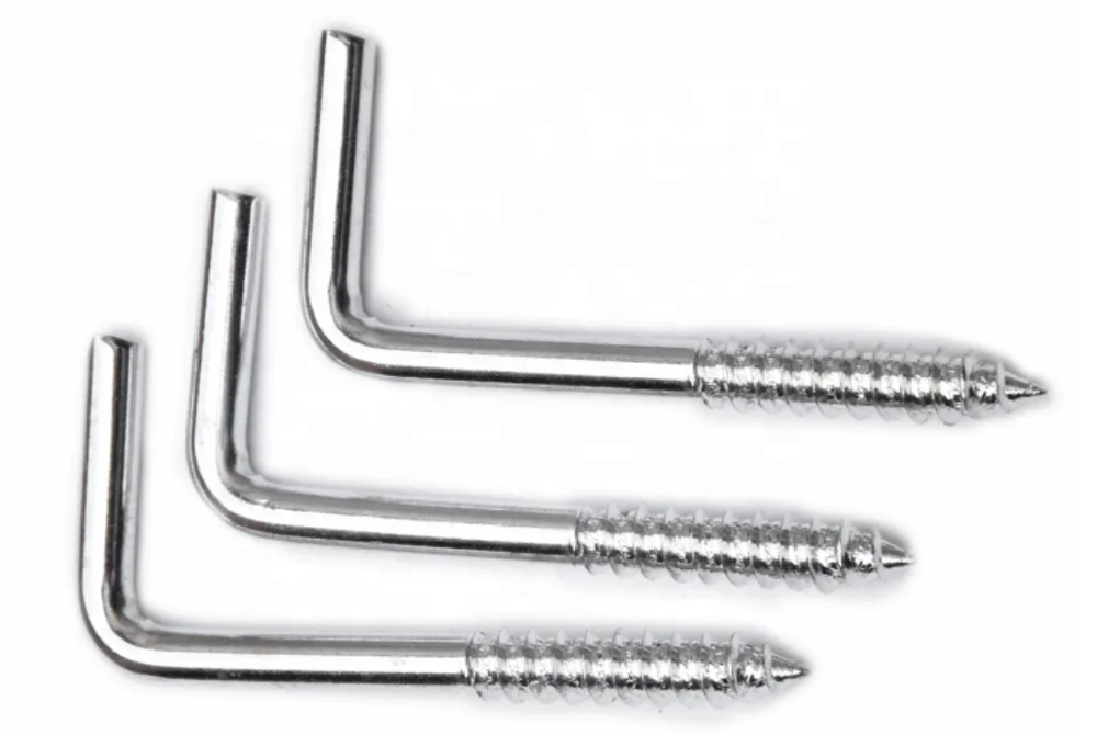 
hot sale automatic mechanical screw eye hook making machine threaded L screw hook making machine 