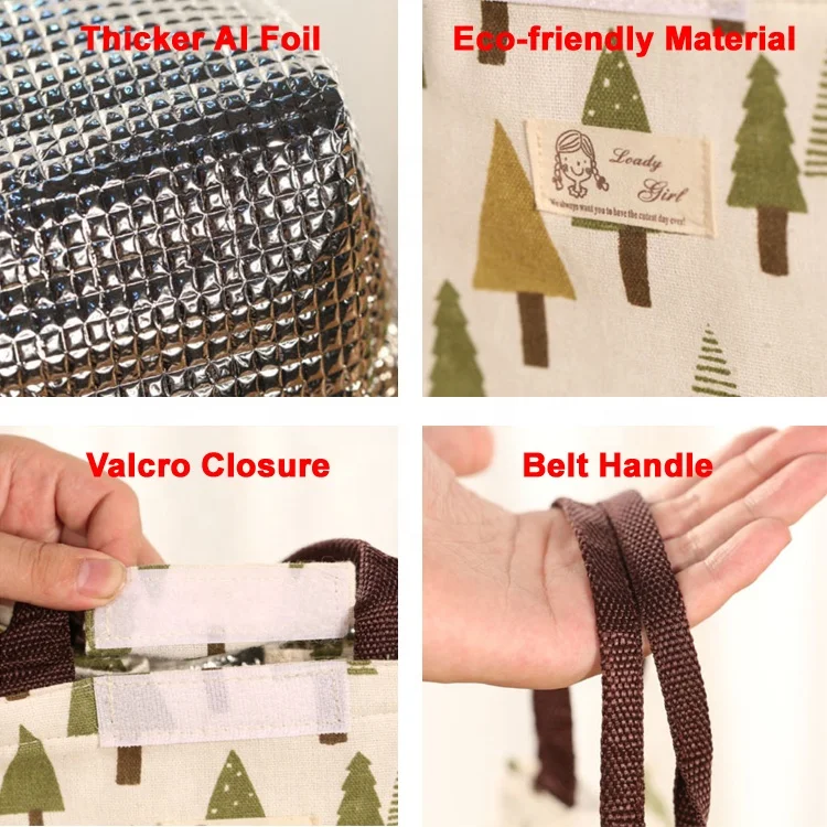 KAIFEI factory wholesale carton design food delivery bag water proof coller bag