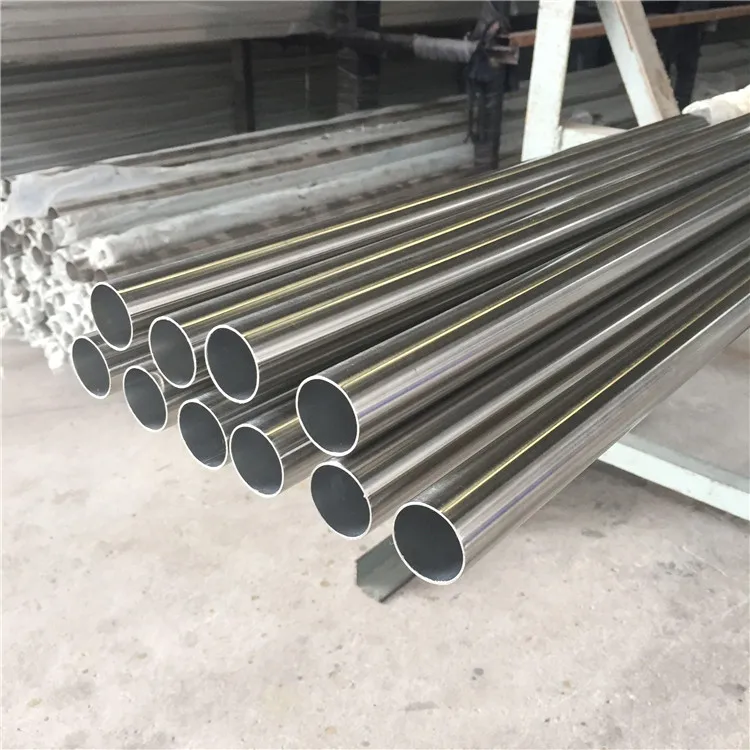 stainless steel tube manufacturer inox SS AISI ASTM A554 stainless steel Welded 201 316l golden stainless steel pipe tube 304