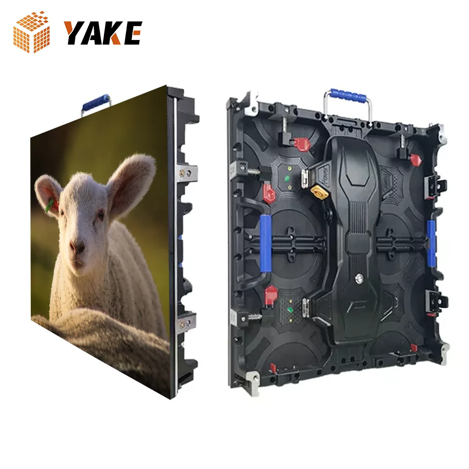 Yake 4K видео 1080P большой внутренний СВЕТОДИОДНЫЙ экран P2.6 P2.976 полноцветный портативный светодиодный настенный дисплей панели для выставки