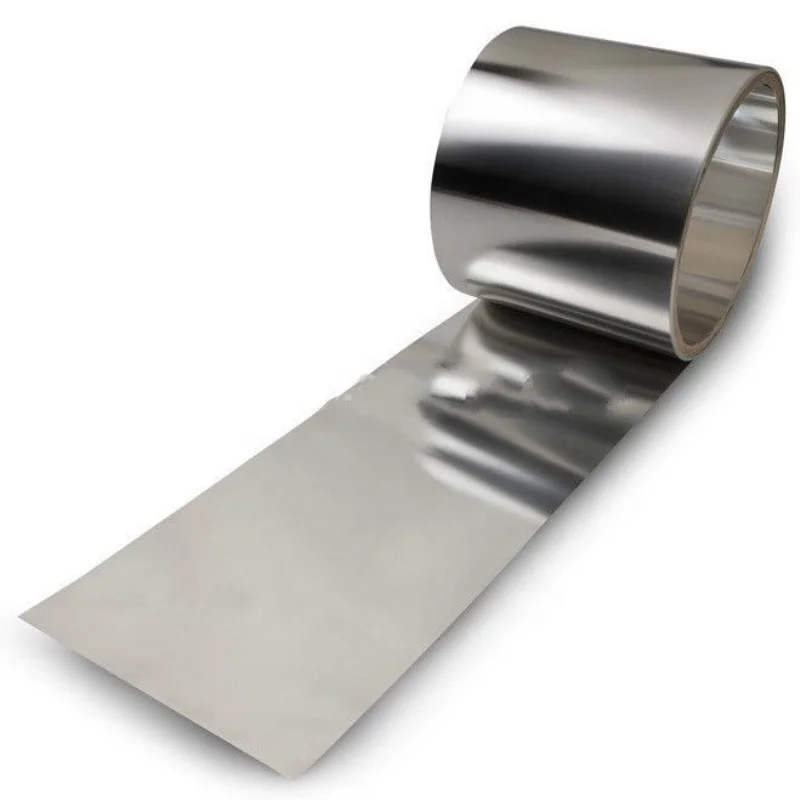 
stock astm b265 ti6al4v 0025mm ultra thin thickness pure titanium foil 