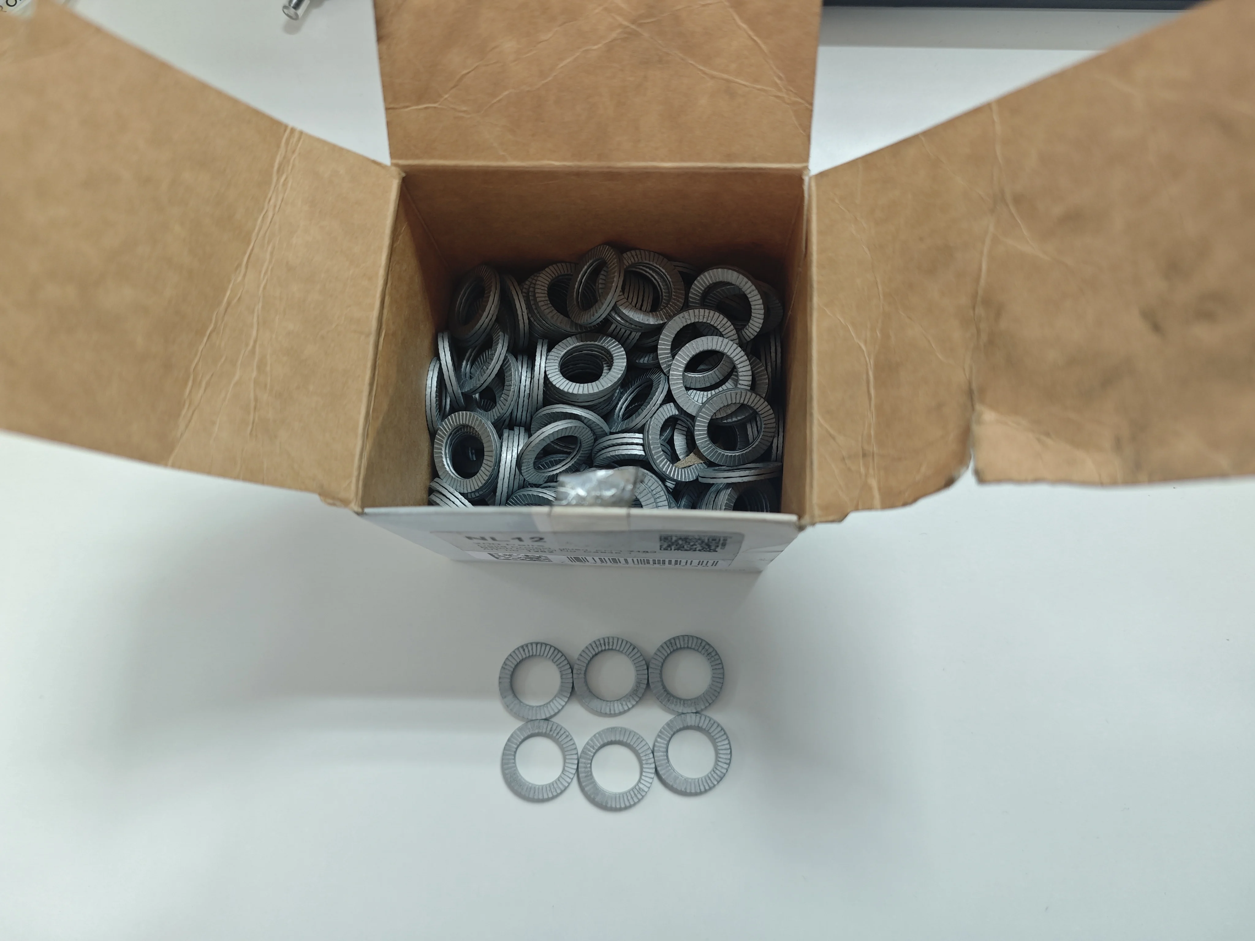 promotion original Nord-Lock DIN25201 Self - locking Washer Steel with zinc flake coating (damaged packing)