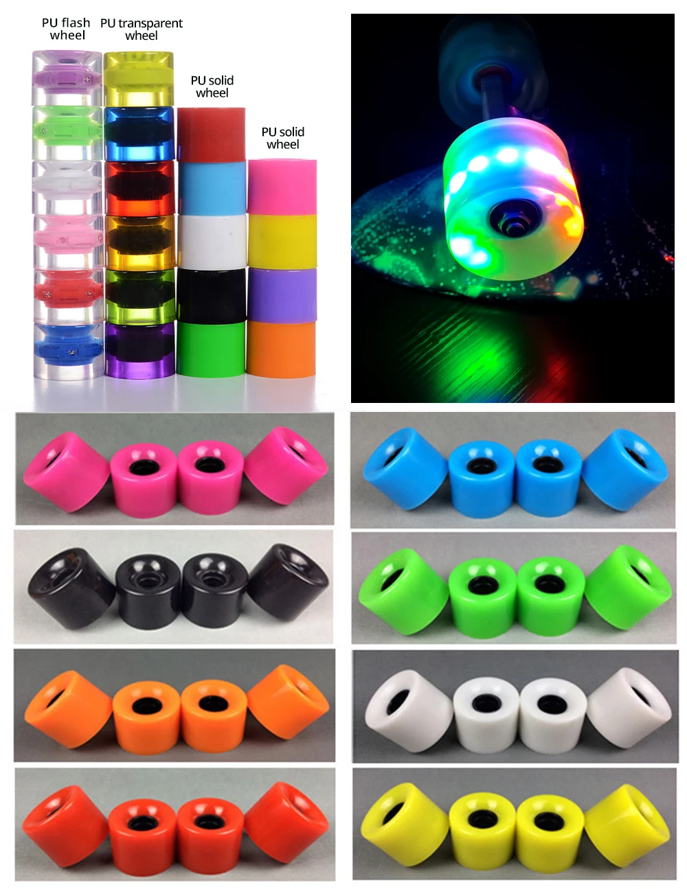 Hot sale 4 wheels plastic deck skateboard from a professional manufacturer