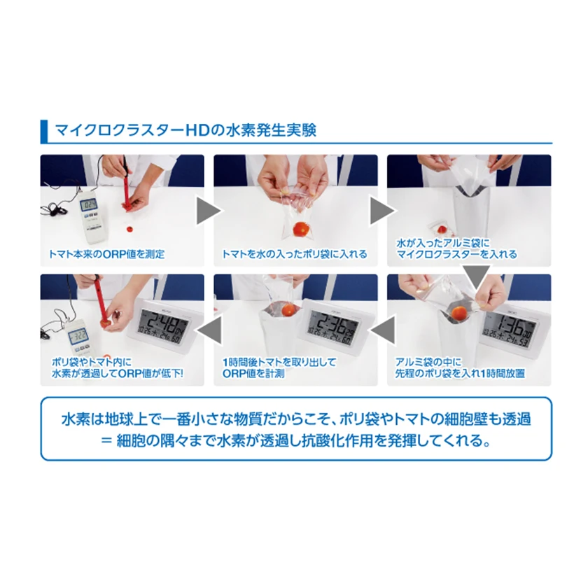 Efficient and safety hydrogen production rich hydrogen water