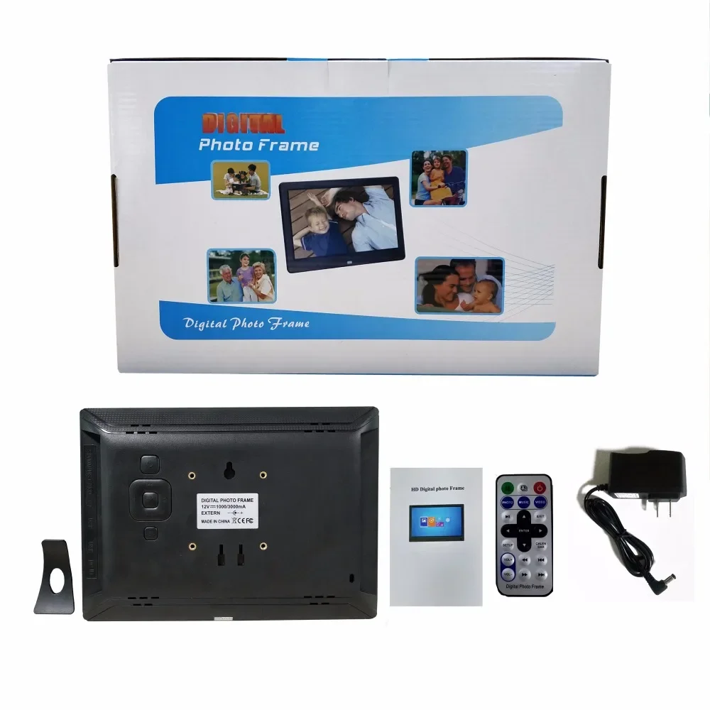 10 inch IPS screen picture player video player loop playback digital photo frame digital album support SD card or USB drive