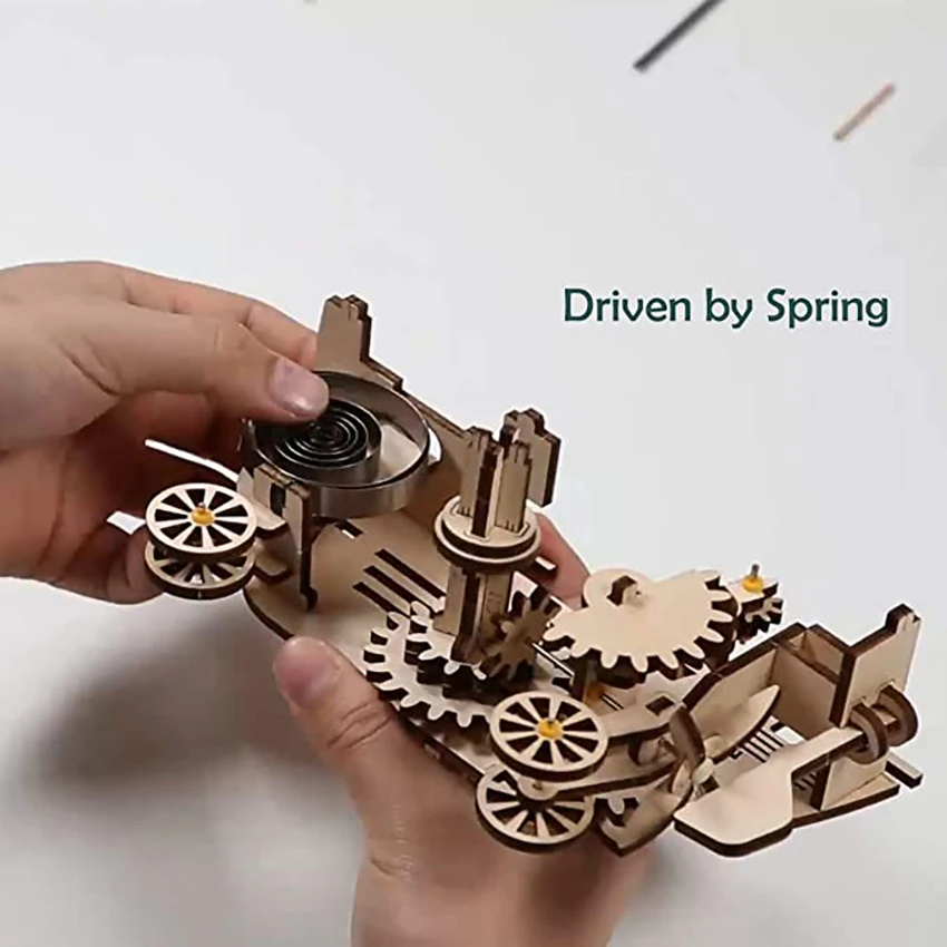 CPC Сертифицированный Robotime Rokr креативный подарочный набор LK702 дирижабль 3D DIY деревянные пазлы для взрослых