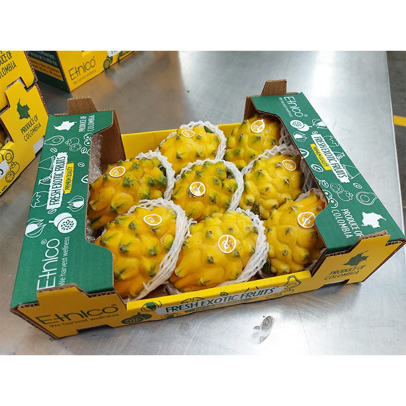  Недорогие свежие фрукты желтого дракона Pitahaya экзотические
