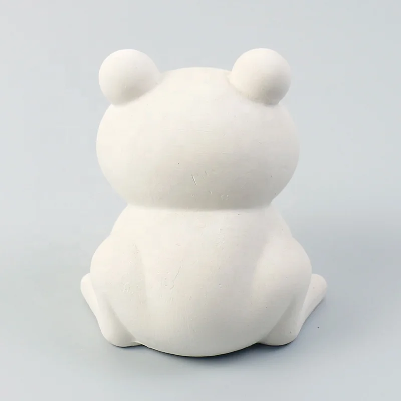 Wholesale Creative DIY Painting Set Matte Glazed Clay Frog Cut Animal Educational Toys for Kids Drawing Paper Gifts Set