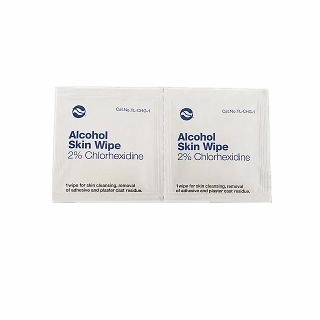 Skin Disinfection Ipa and Antiseptic Chlorhexidine Pad for Preoperation