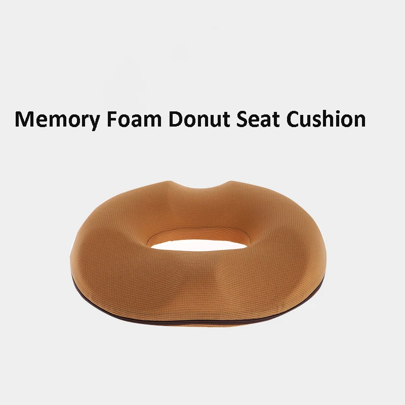 New Design Memory Foam Chair Hemorrhoid Seat Cushion Relieve Buttock Pressure Seat Cushion Pillow for Office Chair Car Seat