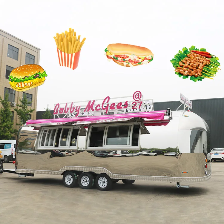 Food Cart Trailer New York Standard Pizza Oven Trailer Fast Food