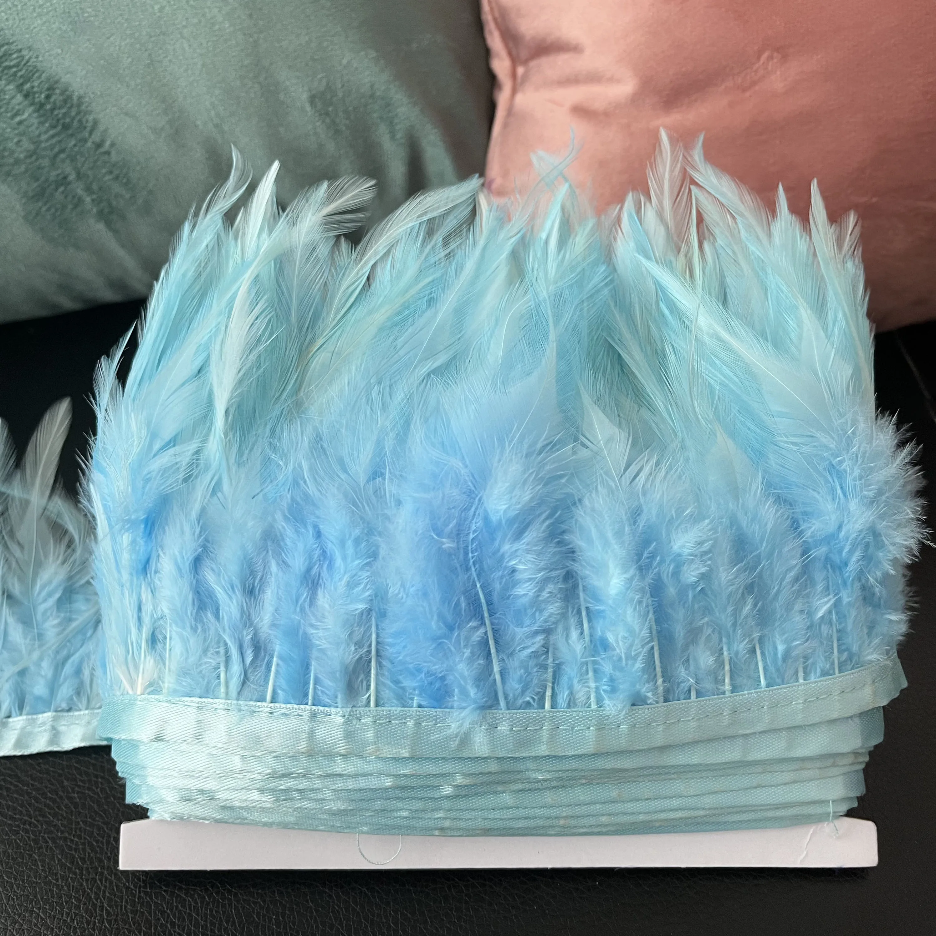 hackle feather trim