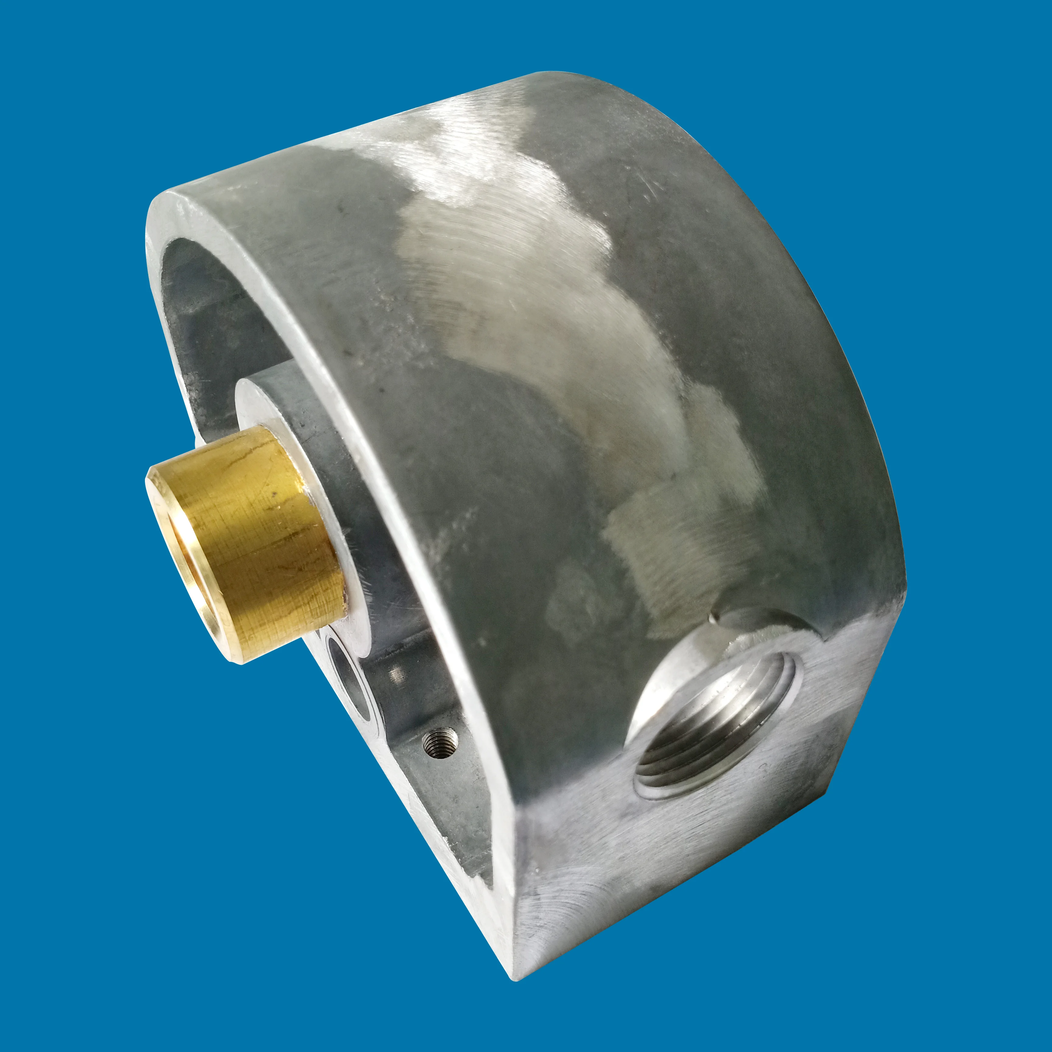 Aluminum Center Block 15-3100-01-225 for Wilden Air operated Double Pneumatic Diaphragm Pump Parts