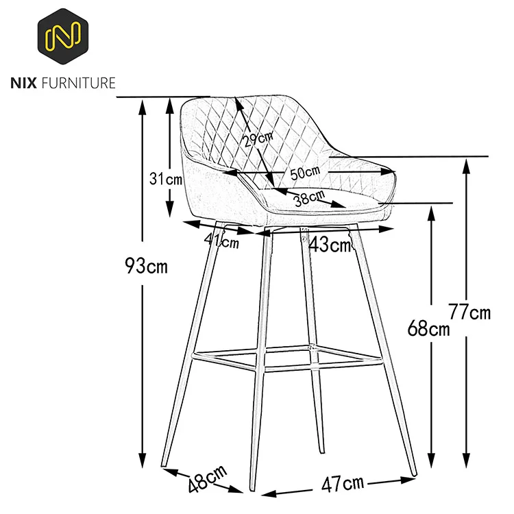 Wholesale Variety Of Colors Ergonomics Elegant Modern Nordic Upholstered Velvet Blue Home Room Arm Dining Chair