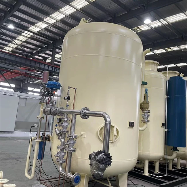 Portable 99% purity PSA nitrogen generator N2 gas plant installed in containers or on trailers for petroleum