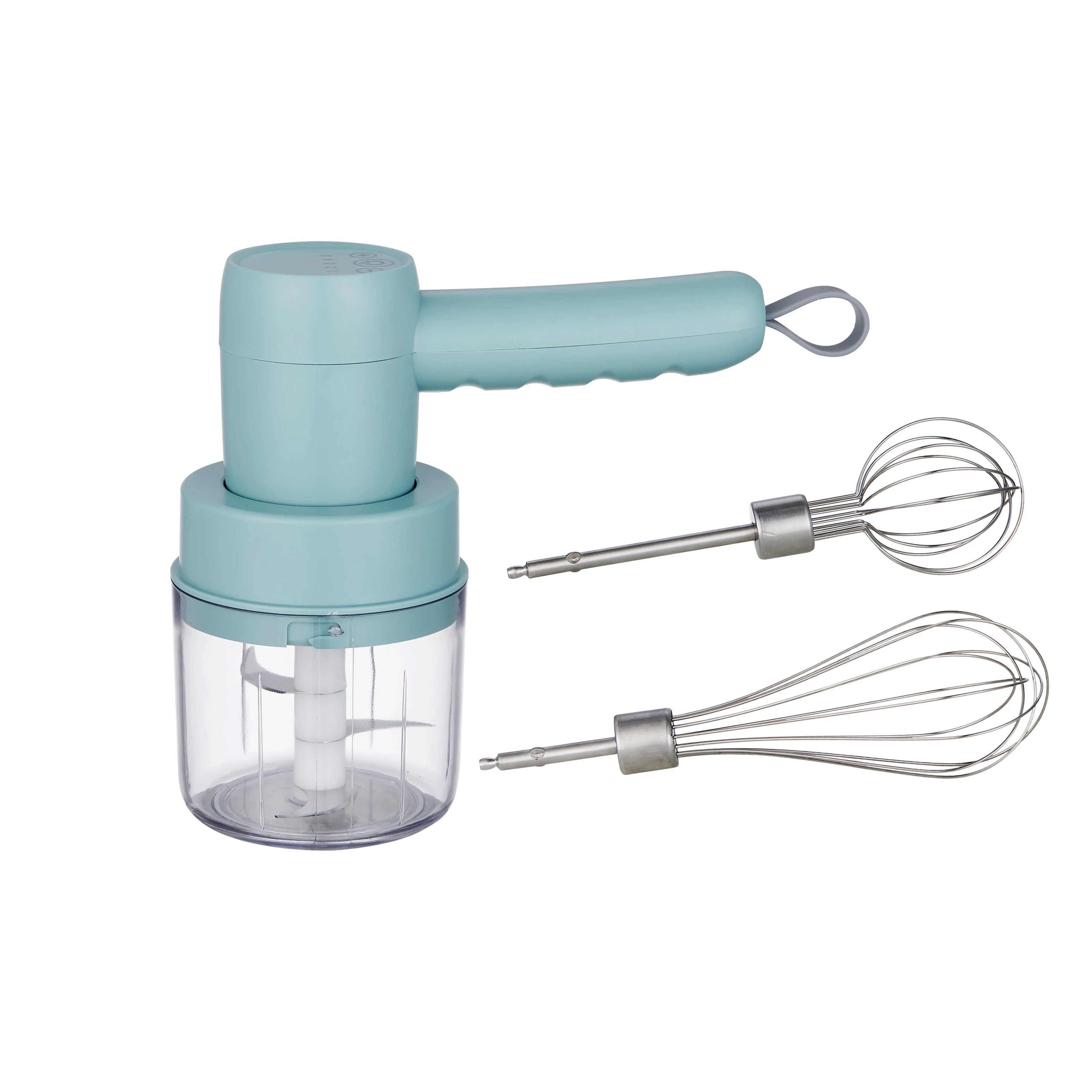2021 New oem kitchen 20W 3.7V  wireless charging egg whisk ware electric hand held egg beater cordless hand mixer machine