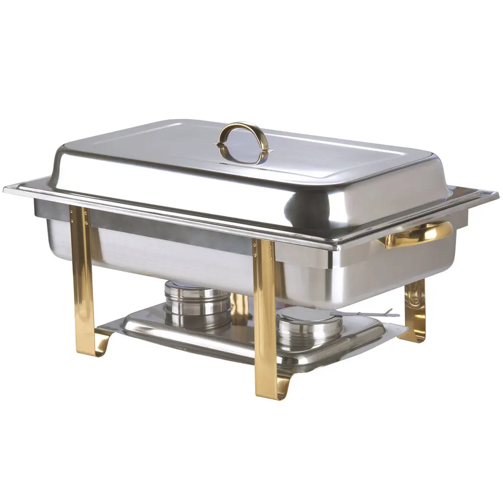 Hotel Restaurant Buffet Server Catering Equipment Used Food Chafing Dish Heater