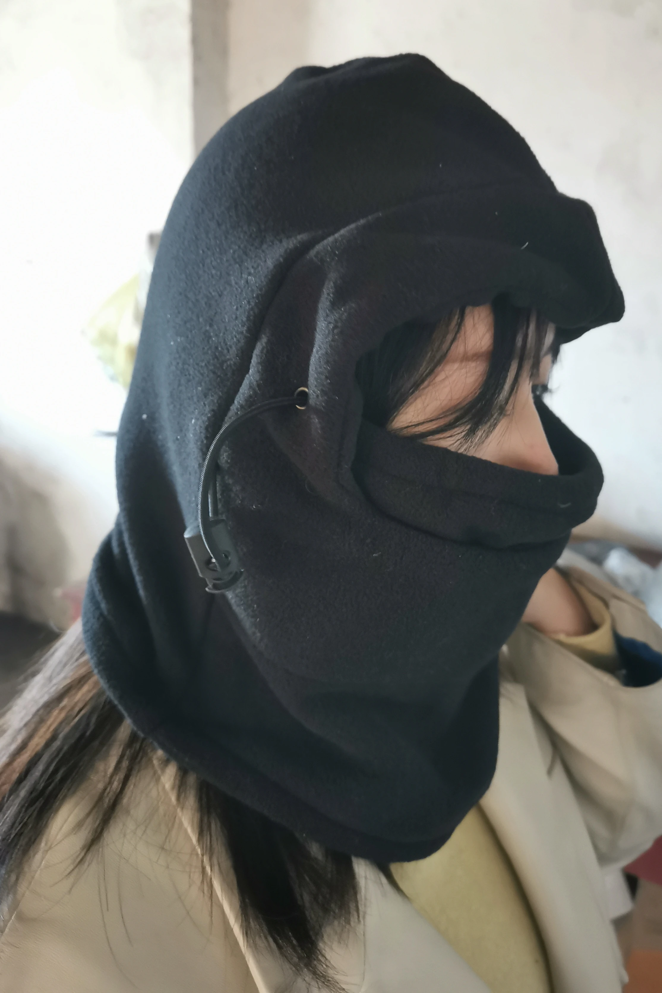 Winter Warm Fleece Balaclava Outdoor Sports Cycling Headwear Windproof Cs Face Mask Hood Hat