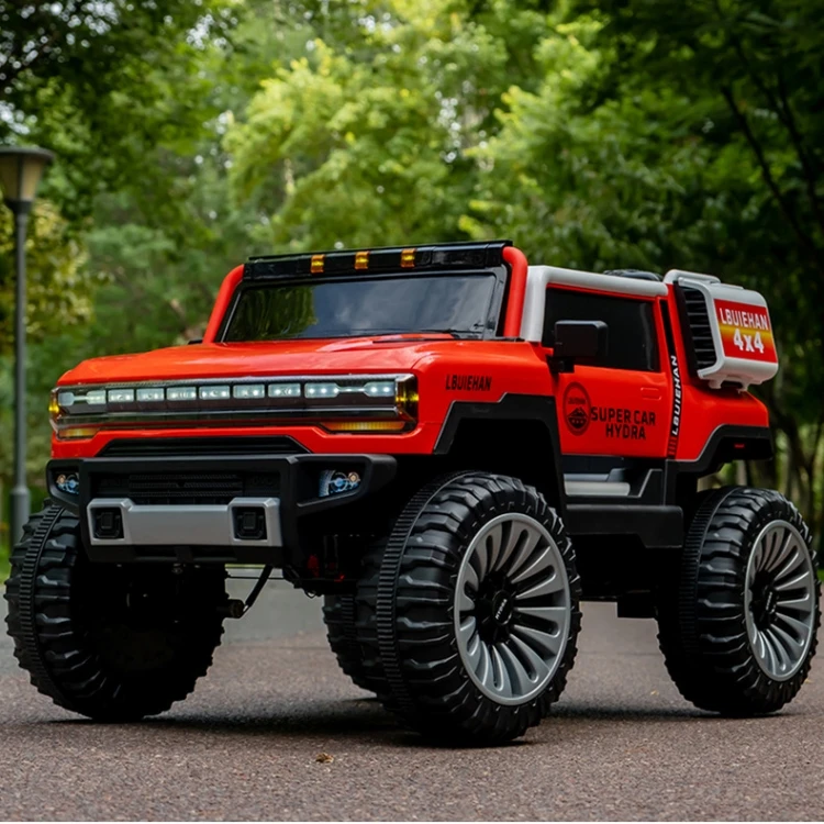 Wholesale Cool Electric Toy Car for Kids Ages 3-12 Big Size Battery Powered Ride-on Wheel Remote Control Car Toy