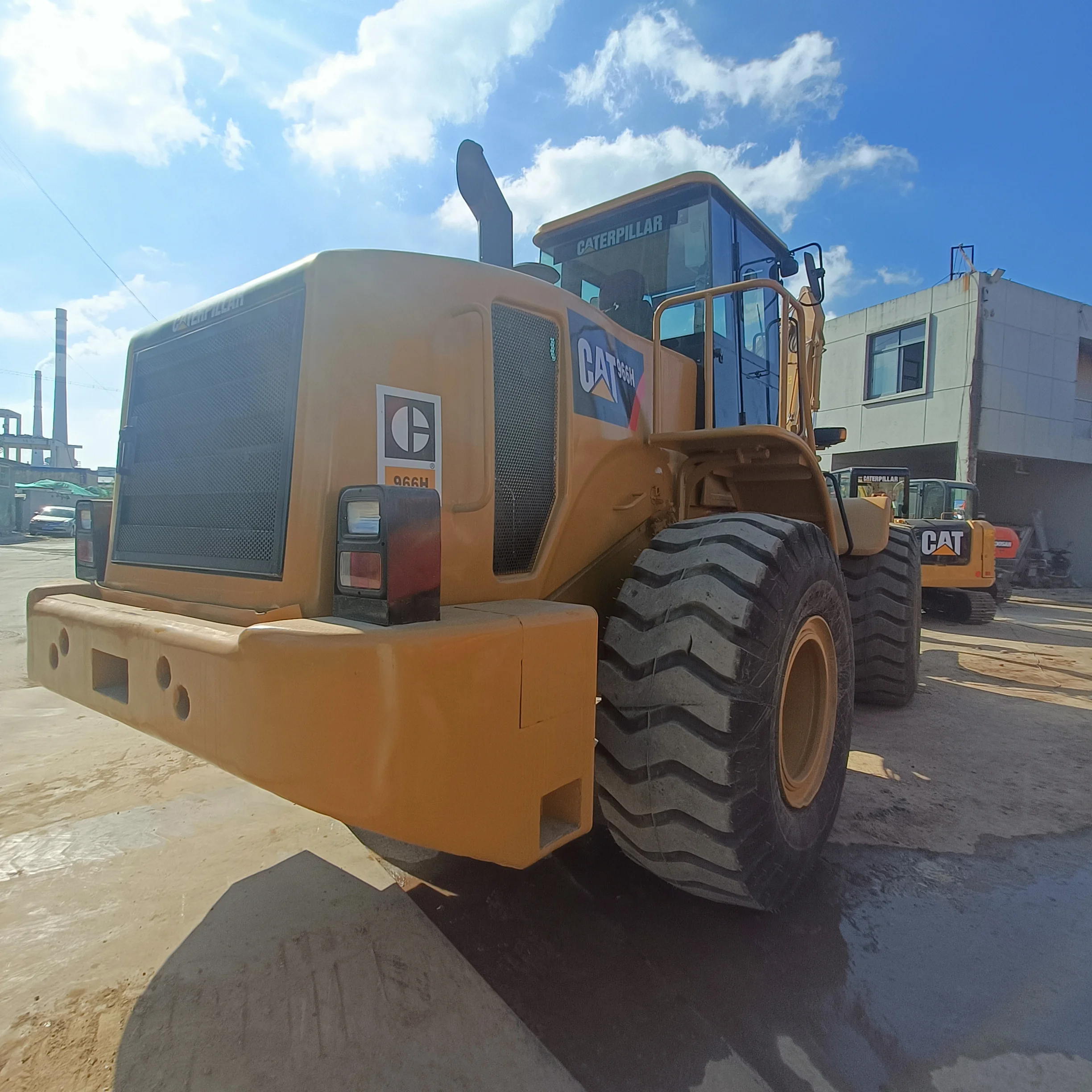 Construction Heavy Equipment 966H Caterpillar 6 Ton Ace Ns Payload  966H Machinery with Log and Lumber Forks