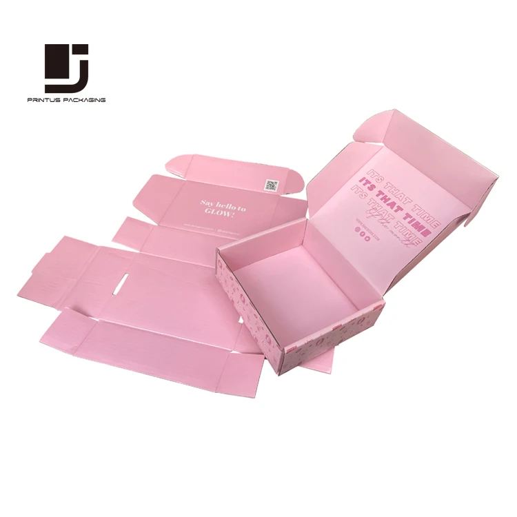 Оптовая продажа печатный бренд Гофрированная коробка для доставки маленькая упаковка детских игрушек