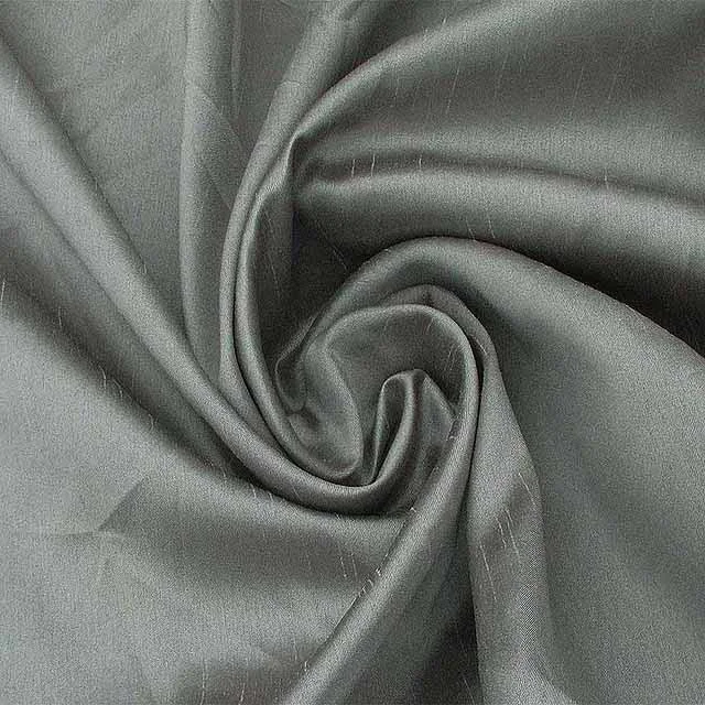 Yarn dyed two tone silk dupion fabric silk shantung dupioni silk fabric for wedding dress