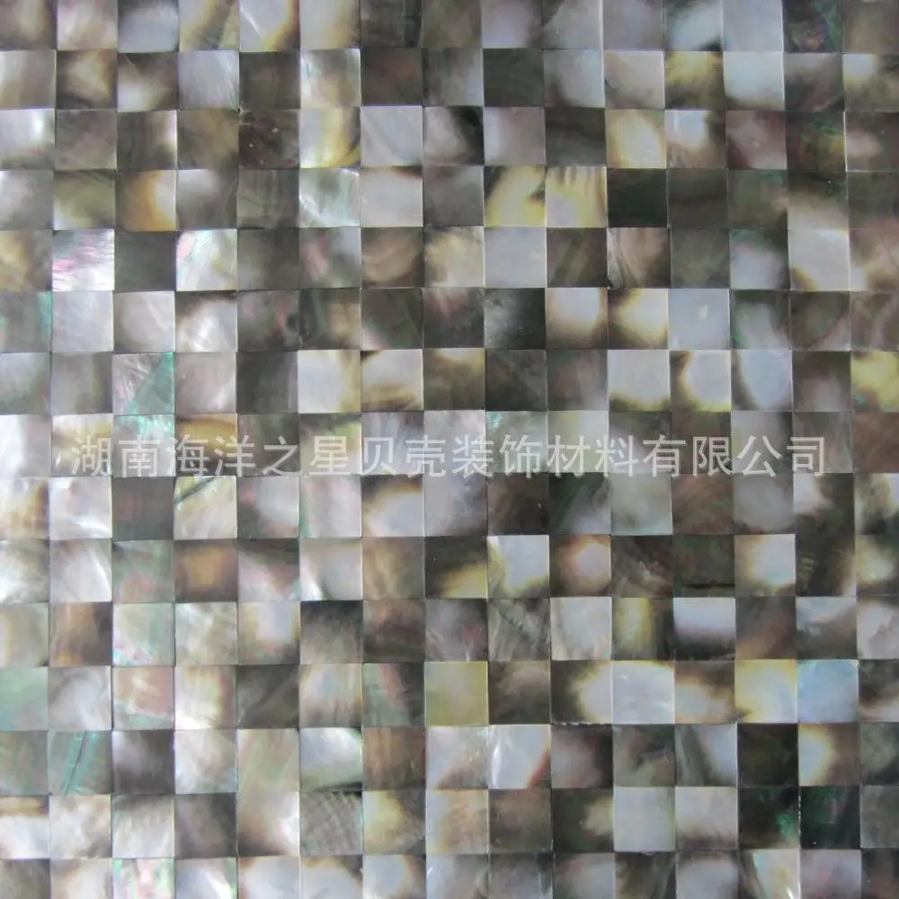Natural Black pearl shell tile