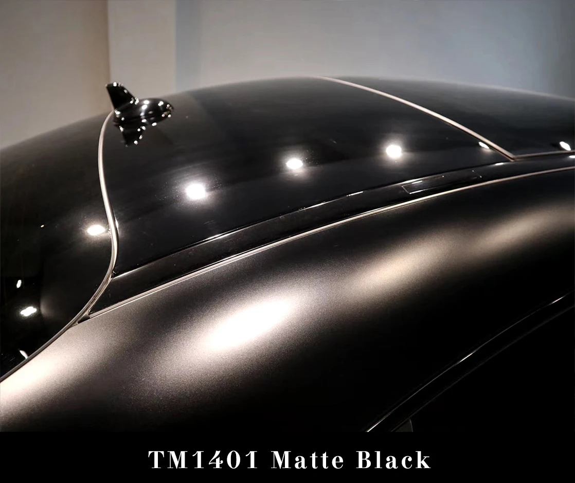Eagle Super Matte Black Car Wrapping Paper Auto Body Film Vehicle Tint Vinyl With Air Bubble Free