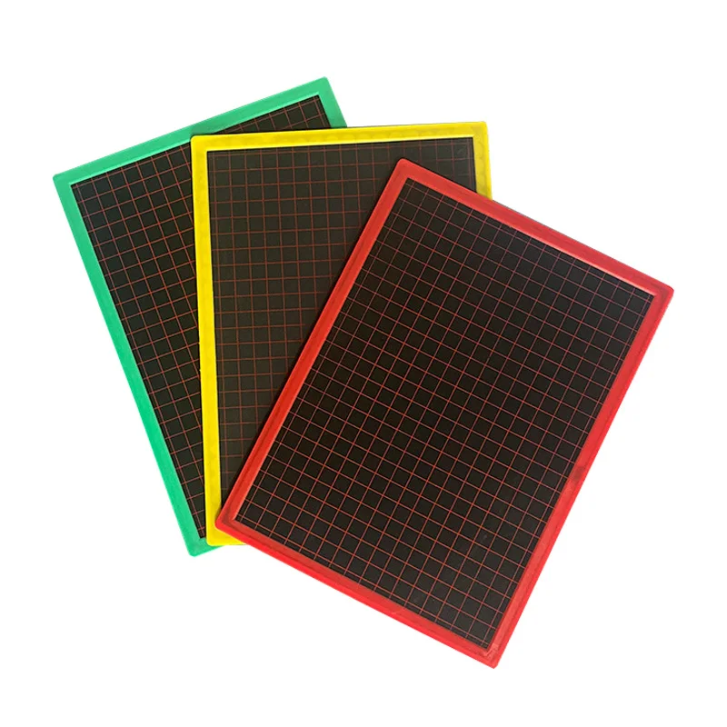 Mini Black Board Chalkboard With Wooden Frame Coated Pvc For School Office Supplier