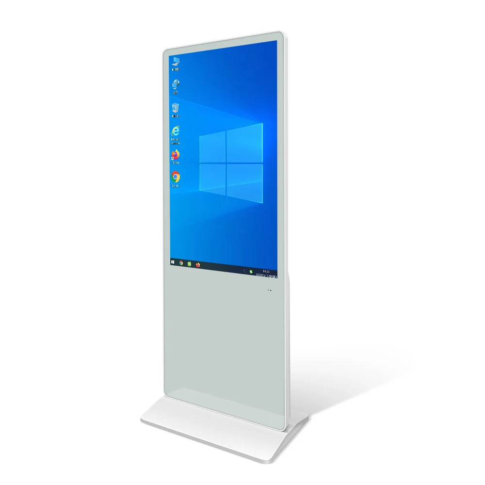 43 inch smart touch screen kiosk camera digital signage and displays
