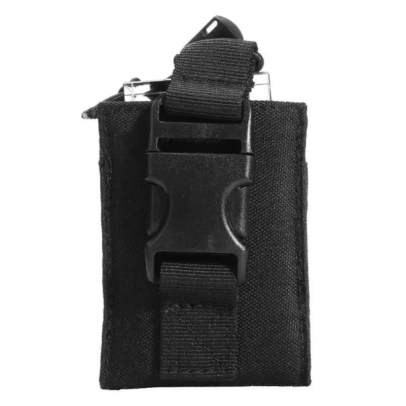 Tactical Molle Radio Pouch 600D Nylon Universal Radio pouch  Elastic Walkie Talkies Holder