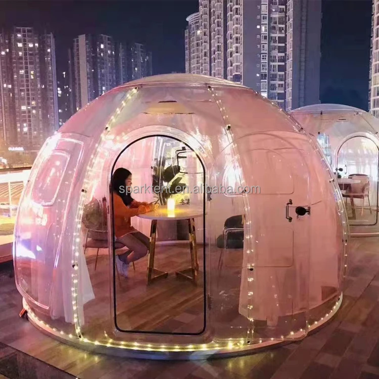 Wholesale Price New Design Dome House Prefab PC Dome House for Resorts