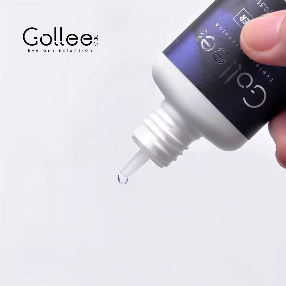  Gollee 15 мл дополнительные белки Профессиональный частная Этикетка Клей-грунтовка для наращивания ресниц
