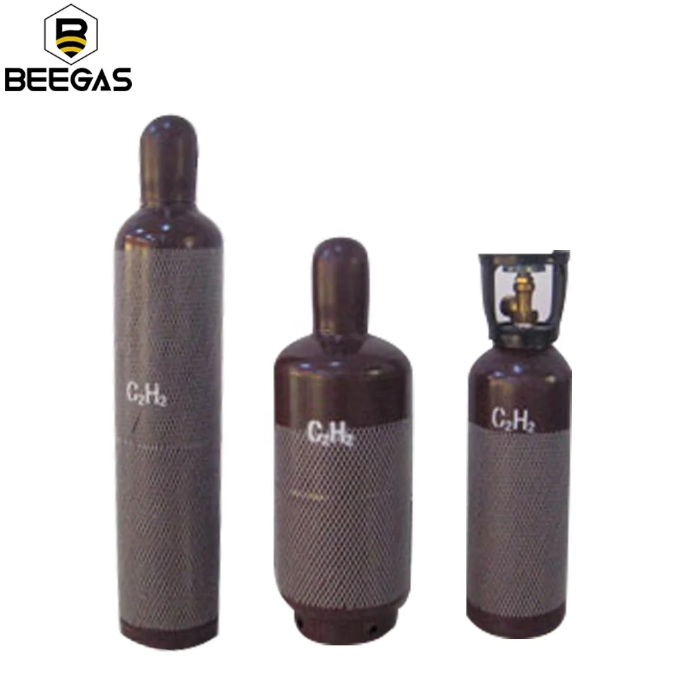 Оптовая цена ацетиленовый газовый баллон 25L-40L C2H2 40 бар