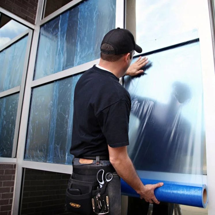 PE Protective Surface Manufacturers Wholesale Customization Carpet Protector Tape Protective Plastic Film