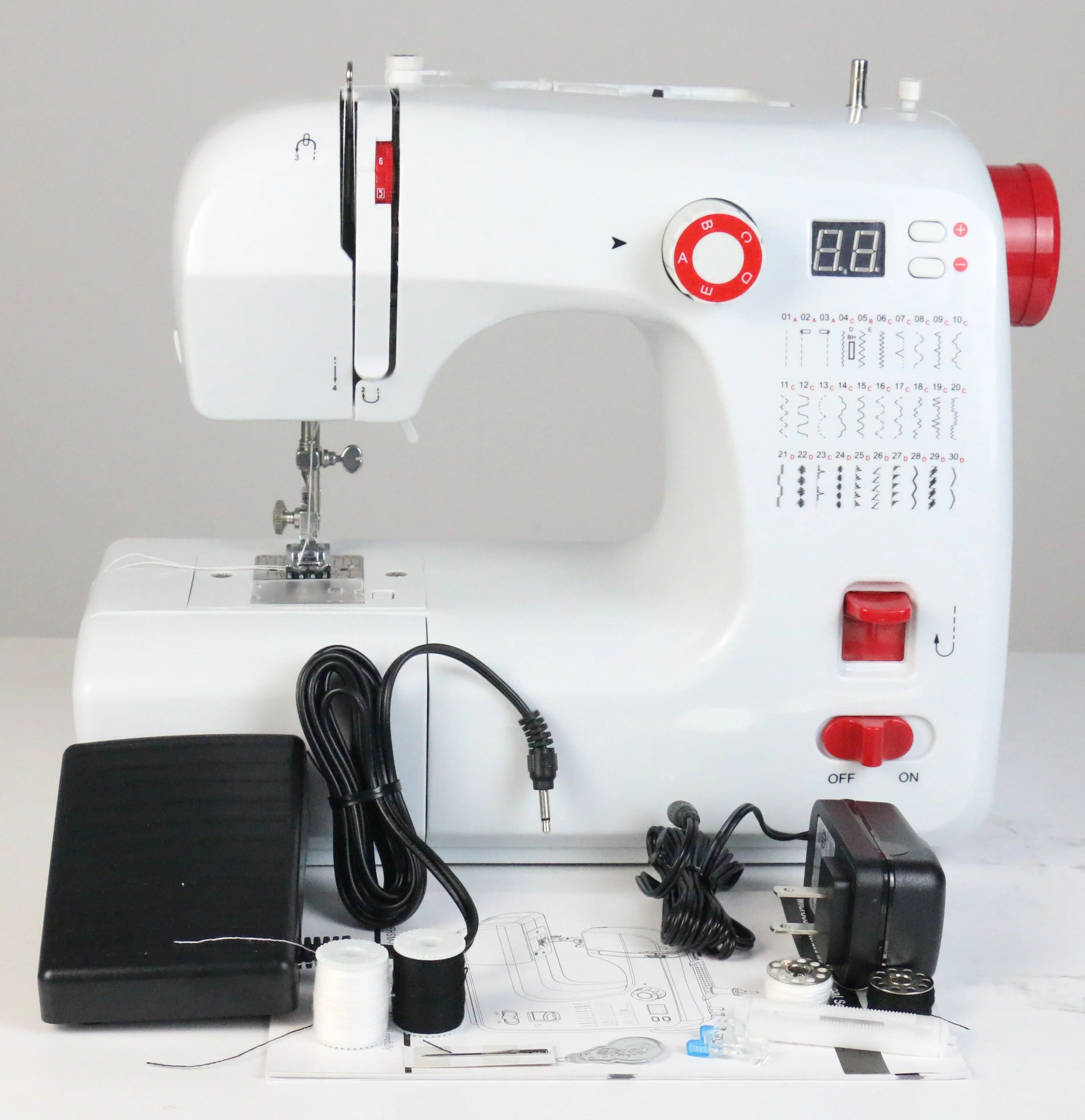 HK-702  Domestic sewing machine Mini Household machine small size and good looking design