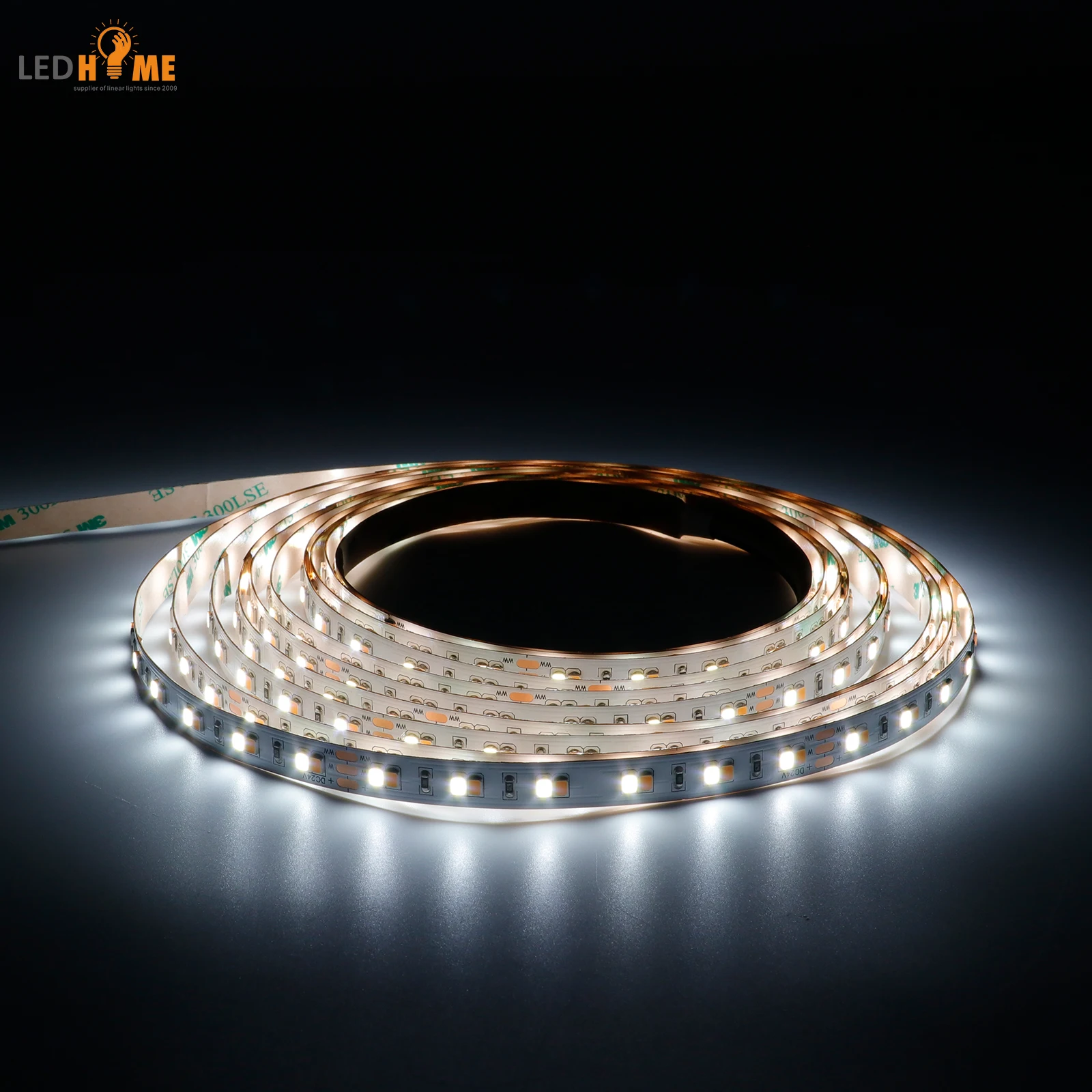 DIM to Warm CCT Led Strip 2835 120 Leds Strip Light from 3000K to 1800K Dimmer Multicolor Led Light Strip Waterproof