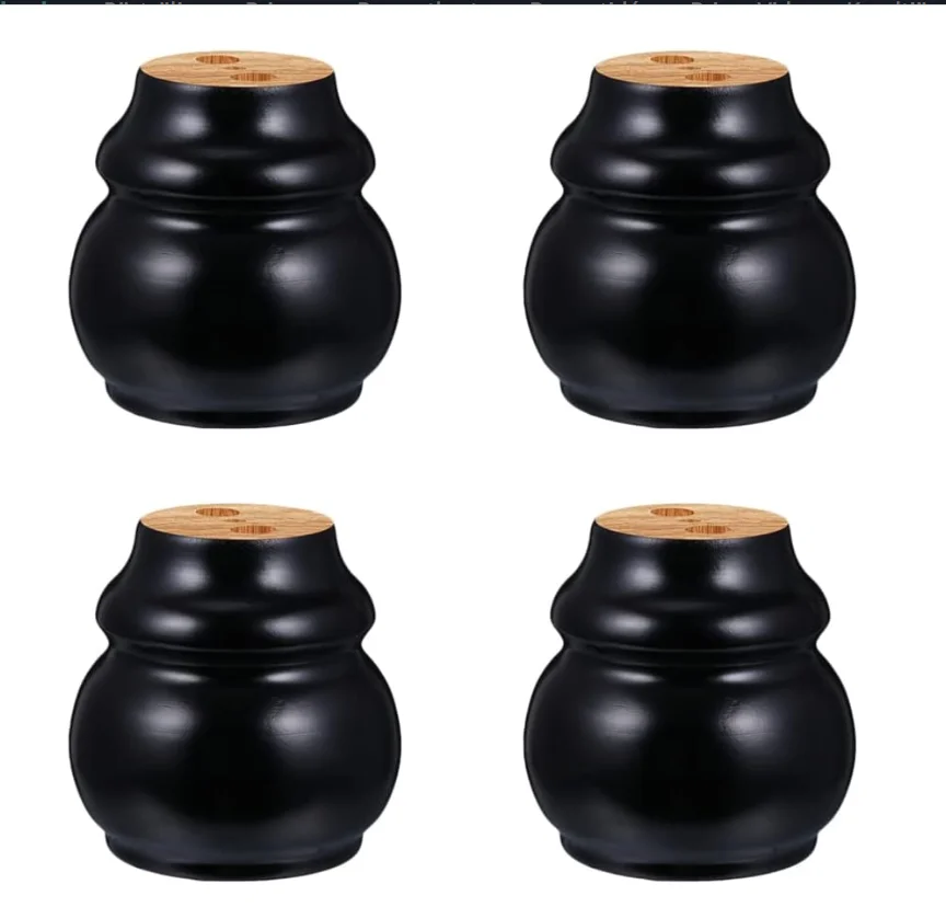 Table Legs 16 Inch Wood Furniture Legs for Coffee Table