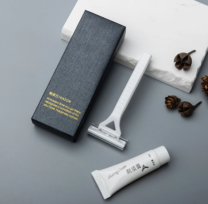 Reusable Face Plastic Mens Shaver Blade Double Edge Safety Shaving Razor